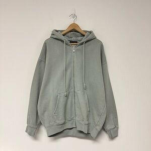 Brandi Melville Christy Hoody Jacket In Sage Green Women’s One‎ Size